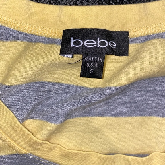 NWOT Striped Bebe Tank Top - Picture 7 of 7